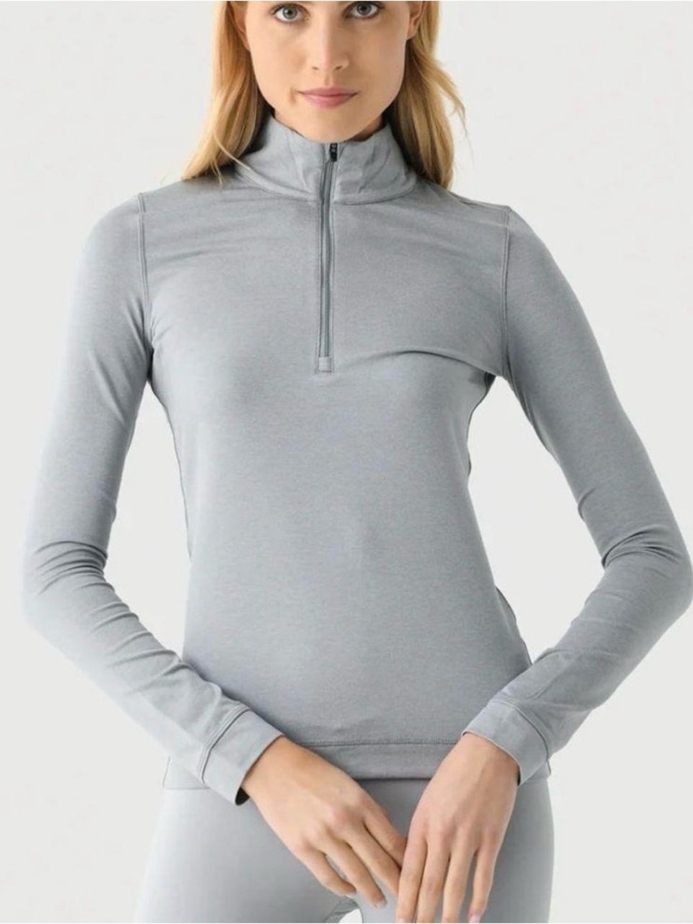 Vuori Halo Performance 1/2 Zip Pullover Gray Size XL